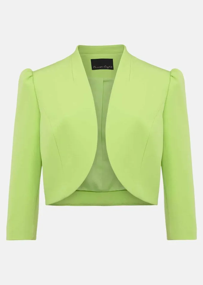Phase Eight Jackets Women Leanna Cropped Jacket Apple Green