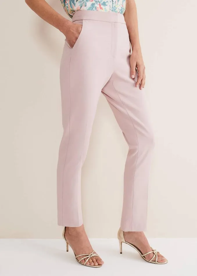 Phase Eight Trousers Women Eira Cigarette Trousers Pale Pink