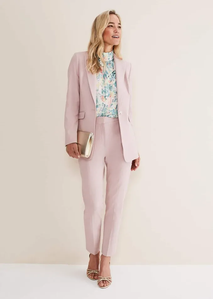 Phase Eight Trousers Women Eira Cigarette Trousers Pale Pink