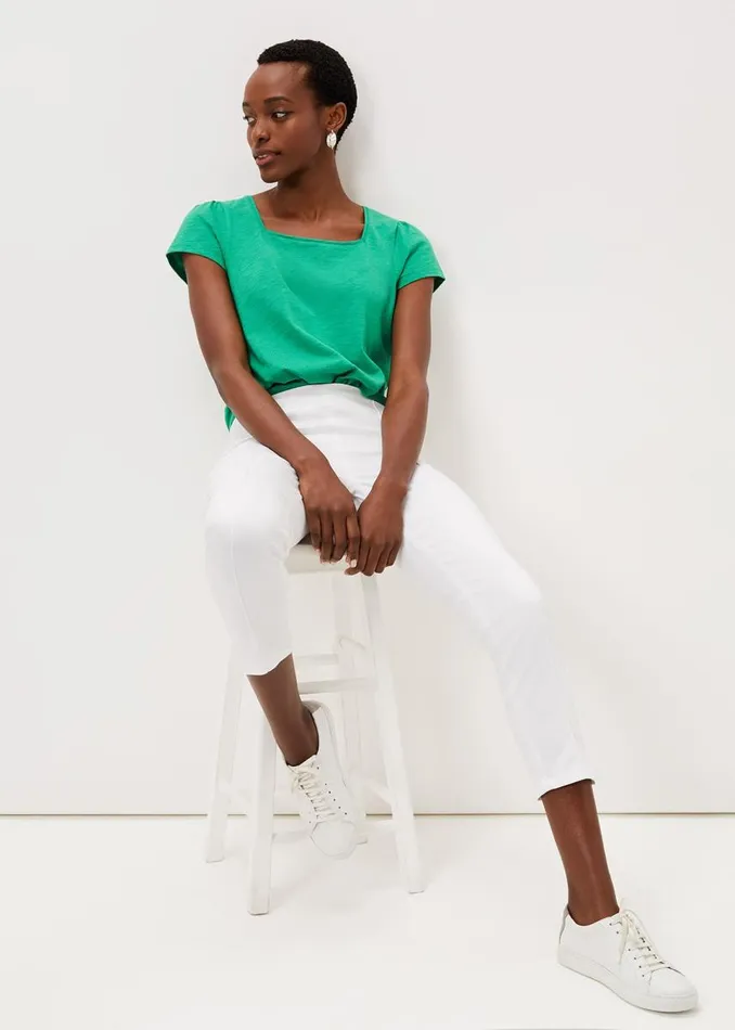 Phase Eight Trousers Women Miah Cropped Jegging White