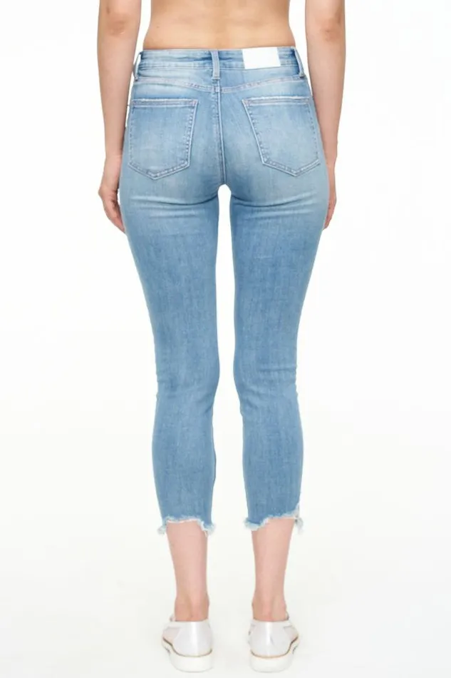Pistola Denim Denim Women Audrey Mid Rise Skinny Crop 8211 Tropics Vintage Tropics Vintage