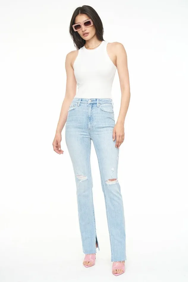 Pistola Denim Denim Women Colleen High Rise Slim Boot 8211 Bay Distressed Bay Distressed