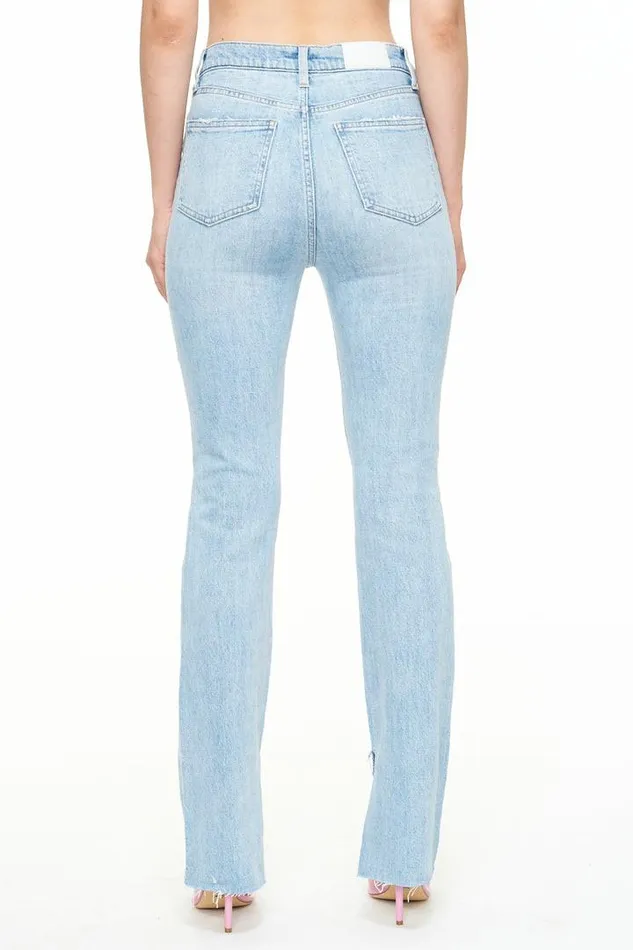 Pistola Denim Denim Women Colleen High Rise Slim Boot 8211 Bay Distressed Bay Distressed