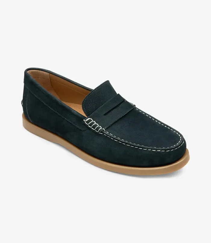 Plymouth Navy Men Loake Boat Shoes Plymouth Navy Men Loake Boat Shoes