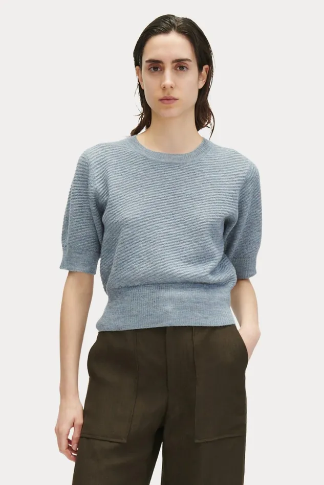 Rachel Comey Knits Women Calibra Top Cloud