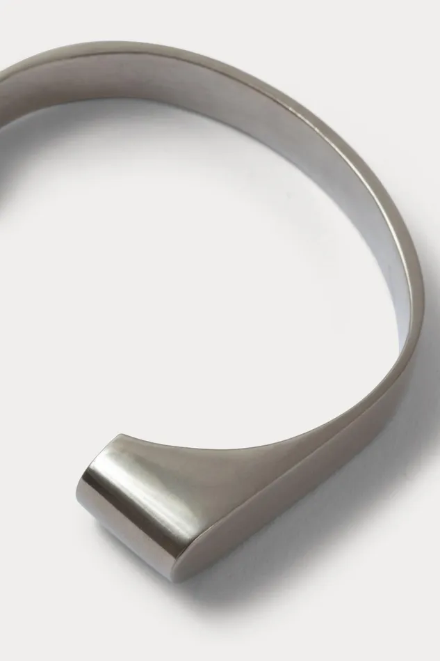 Rachel Comey Quarry Jewelry Women Double Caro Cuff White Bronze