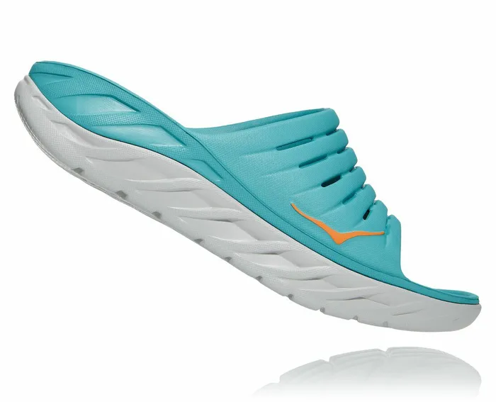 Recovery Sandals HOKA ONE ONE Men ORA Recovery Slide Aquarelle Blazing Orange