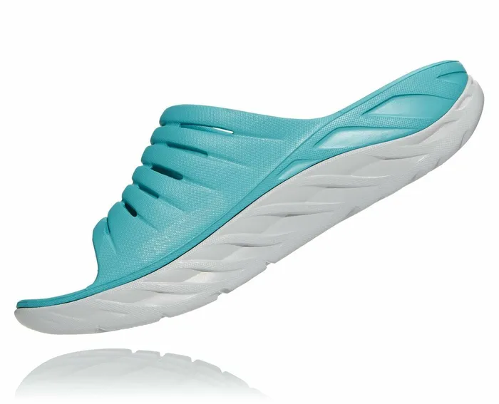 Recovery Sandals HOKA ONE ONE Men ORA Recovery Slide Aquarelle Blazing Orange