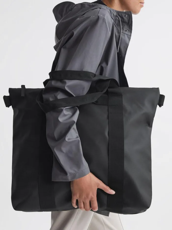 Reiss Bags WomenMen Rains Tote Bag In Black Reiss Bags WomenMen Rains Tote Bag In Black