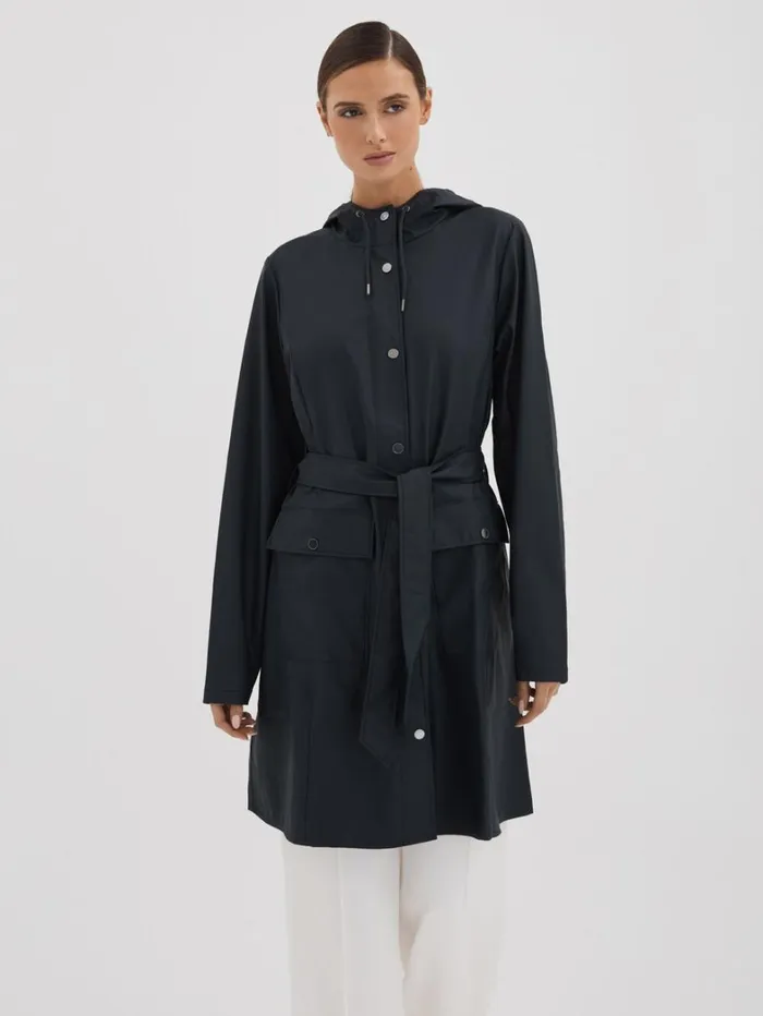 Reiss Blazers and Jackets Women Rains Belted Raincoat In Navy Reiss Blazers and Jackets Women Rains Belted Raincoat In Navy