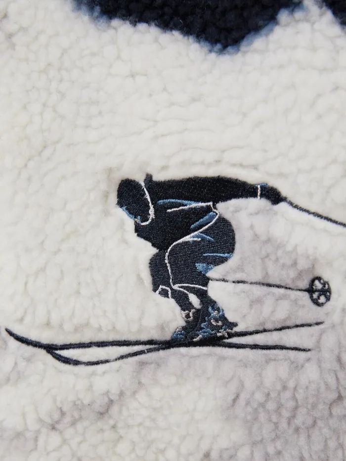 Reiss Coats and Jackets Children 39 Yrs Ski Landscape Fleece Jacket In Blue Reiss Coats and Jackets Children 39 Yrs Ski Landscape Fleece Jacket In Blue