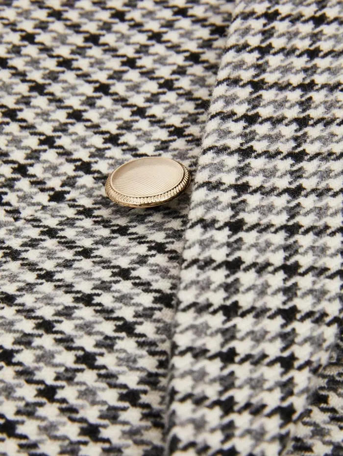 Reiss Coats and Jackets Children 913 Yrs Checked Double Breasted Suit Blazer In Black Reiss Coats and Jackets Children 913 Yrs Checked Double Breasted Suit Blazer In Black