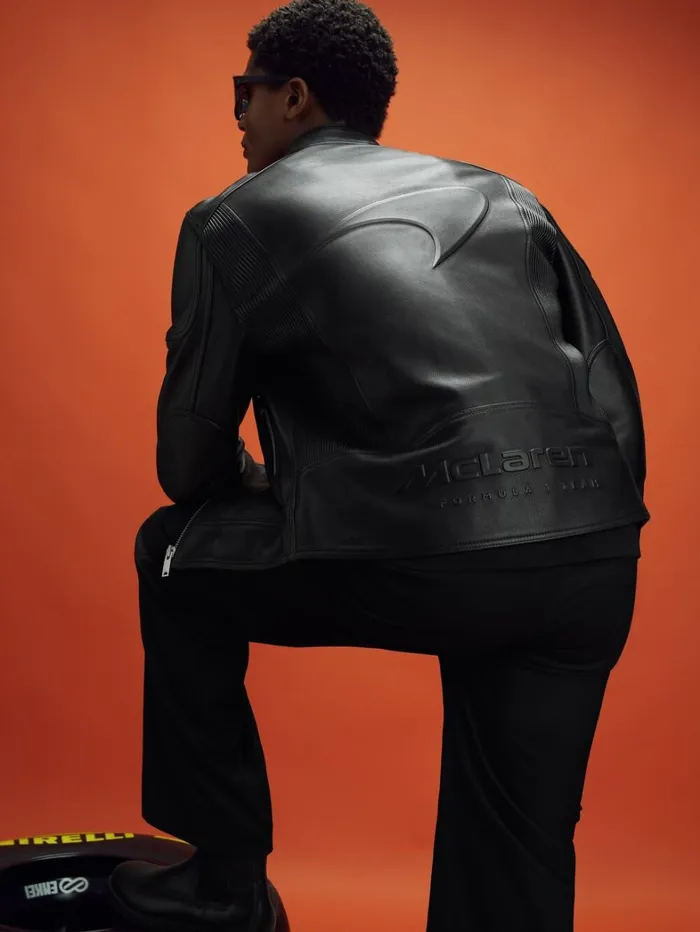 Reiss Coats and Jackets Men Embossed Leather Jacket In Black Reiss Coats and Jackets Men Embossed Leather Jacket In Black