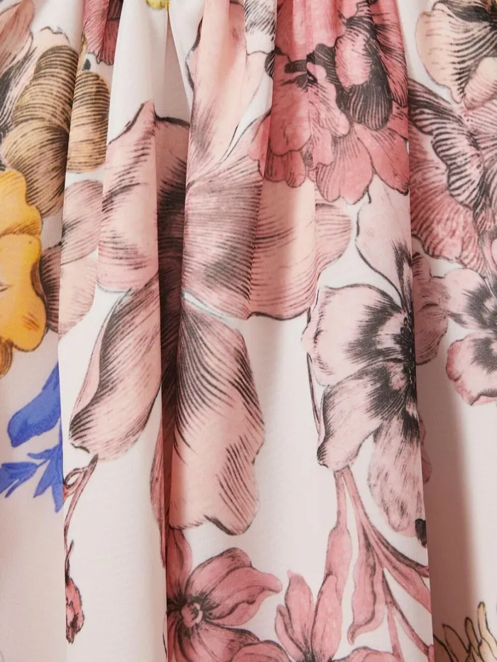 Reiss Dresses Children 913 Yrs Floral Print Halter Neck Dress In Pink Print Reiss Dresses Children 913 Yrs Floral Print Halter Neck Dress In Pink Print