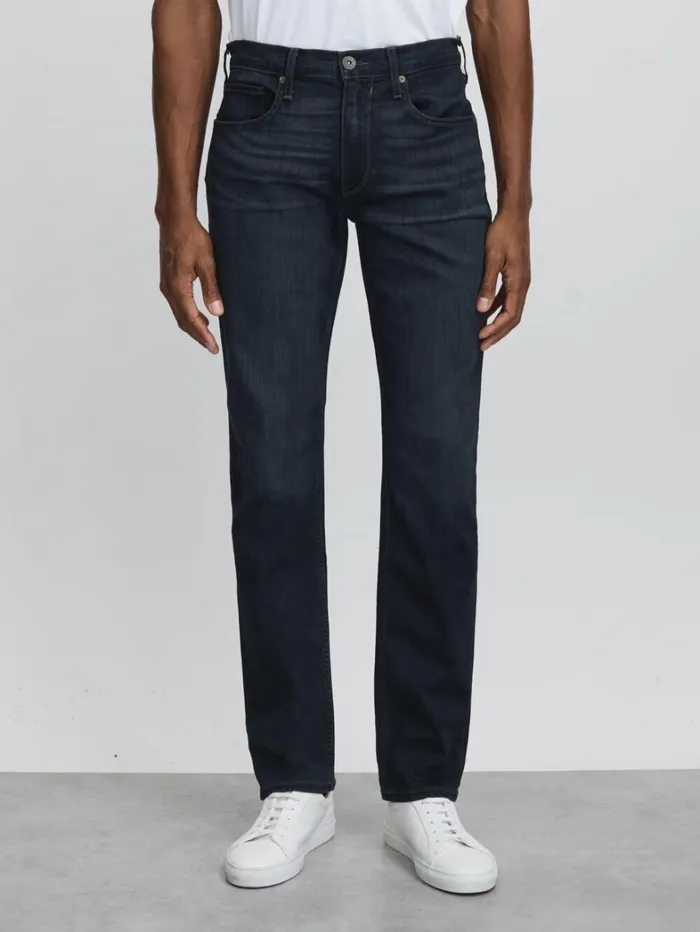 Reiss Jeans Men Paige Russ Blue Straight Leg Jeans In Russ Blue