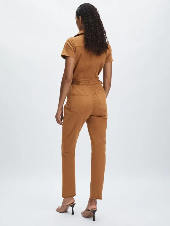 Reiss Jumpsuits and Playsuits Women Good American Twill Utility StraightLeg Jumpsuit In Tan Reiss Jumpsuits and Playsuits Women Good American Twill Utility StraightLeg Jumpsuit In Tan