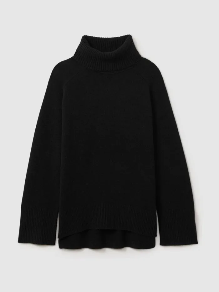 Reiss Knitwear Women WoolCashmere RollNeck Jumper In Black Reiss Knitwear Women WoolCashmere RollNeck Jumper In Black
