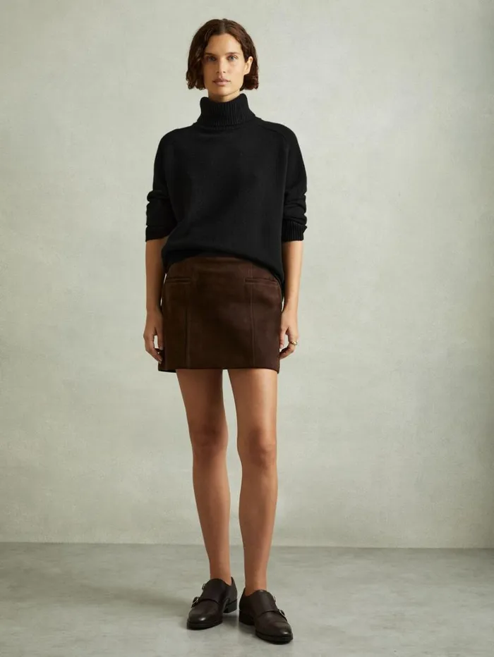 Reiss Knitwear Women WoolCashmere RollNeck Jumper In Black Reiss Knitwear Women WoolCashmere RollNeck Jumper In Black