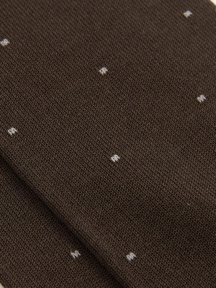 Reiss Socks and Underwear Men Polka Dot Socks In Chocolate Reiss Socks and Underwear Men Polka Dot Socks In Chocolate