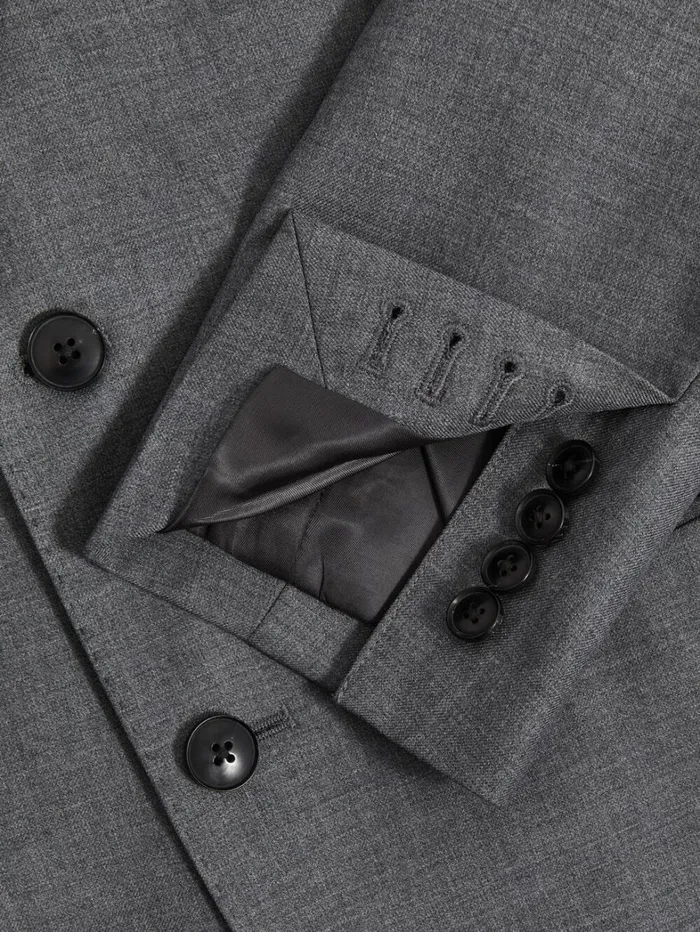 Reiss Suits and Tailoring Men SlimFit SingleBreasted Wool Suit Blazer In Grey Reiss Suits and Tailoring Men SlimFit SingleBreasted Wool Suit Blazer In Grey