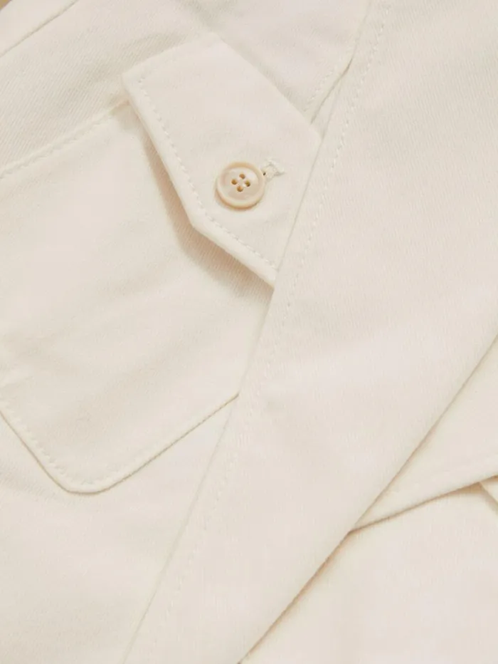 Reiss Suits and Tailoring Women Romona Ivory Paige Denim Blazer Reiss Suits and Tailoring Women Romona Ivory Paige Denim Blazer