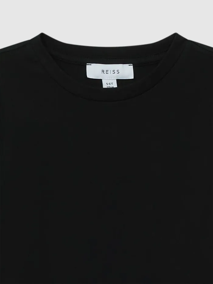 Reiss TShirts Children 39 Yrs Crew Neck TShirt In Black Reiss TShirts Children 39 Yrs Crew Neck TShirt In Black