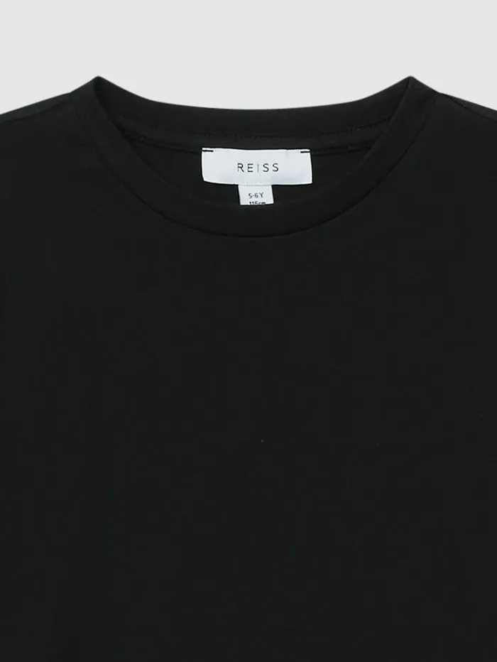 Reiss TShirts Children 39 Yrs Crew Neck TShirt In Black Reiss TShirts Children 39 Yrs Crew Neck TShirt In Black