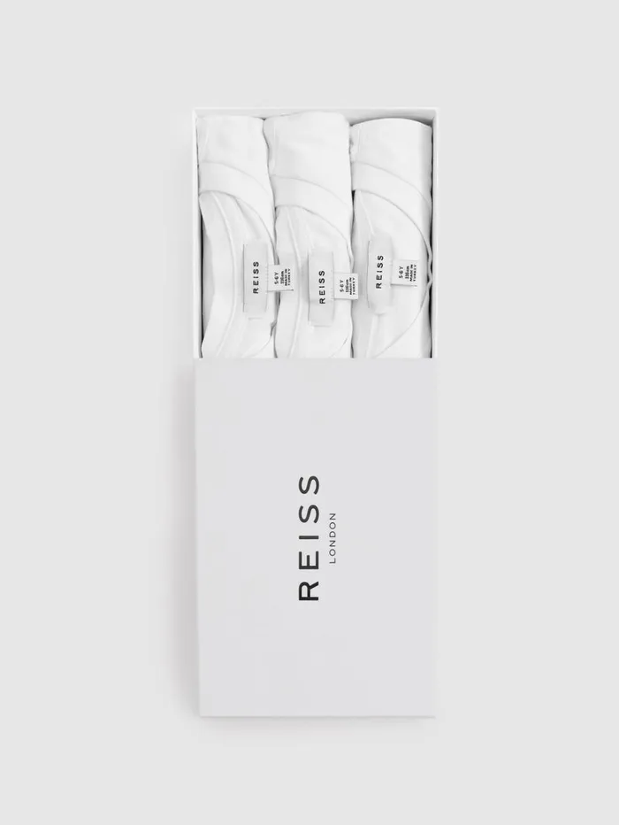 Reiss TShirts Children 39 Yrs Crew Neck TShirts 3 Pack In White Reiss TShirts Children 39 Yrs Crew Neck TShirts 3 Pack In White