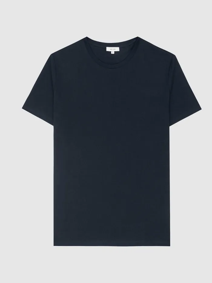 Reiss TShirts Men Crew Neck TShirt In Navy Reiss TShirts Men Crew Neck TShirt In Navy