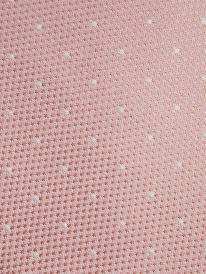 Reiss Ties and Pocket Squares Men Polka Dot Tie In Soft Pink