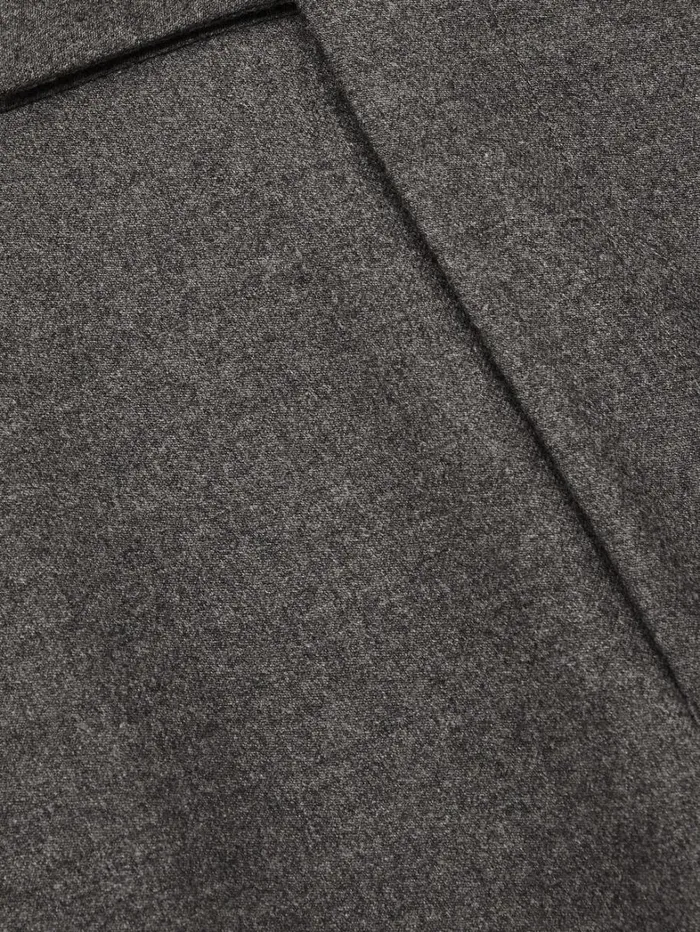 Reiss Trousers Men ModernFit WoolBlend Flannel Suit Trousers In Grey Melange Reiss Trousers Men ModernFit WoolBlend Flannel Suit Trousers In Grey Melange