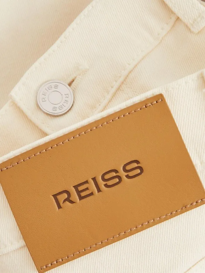 Reiss Trousers Men StraightLeg Jeans In White Reiss Trousers Men StraightLeg Jeans In White
