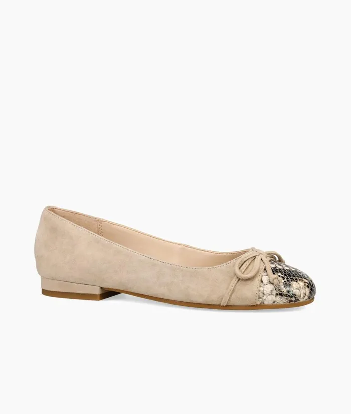 Saida Flat 8211 Mushroom Women Pelle Moda Flats Saida Flat 8211 Mushroom Women Pelle Moda Flats