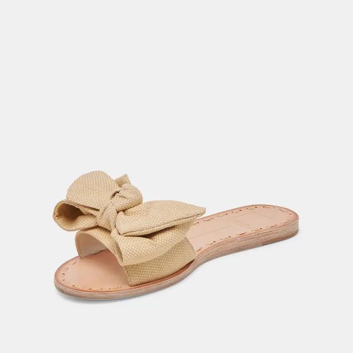 Sandals Women Dolce Vita Darsey Sandals Lt Natural Raffia