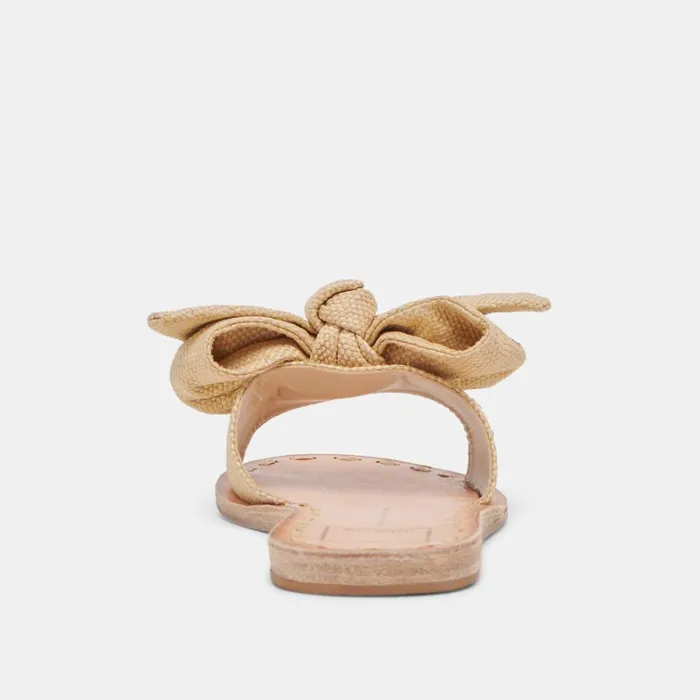 Sandals Women Dolce Vita Darsey Sandals Lt Natural Raffia