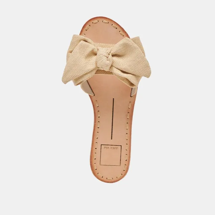 Sandals Women Dolce Vita Darsey Sandals Lt Natural Raffia