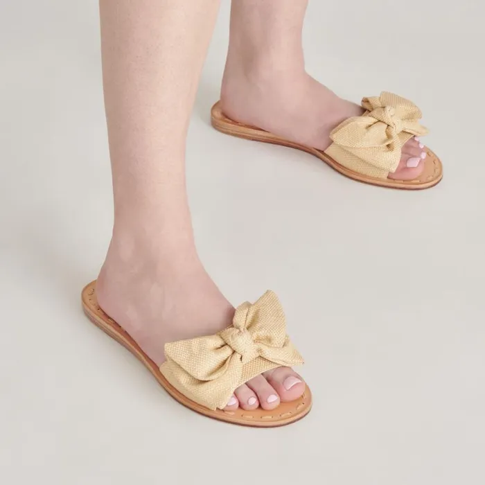 Sandals Women Dolce Vita Darsey Sandals Lt Natural Raffia