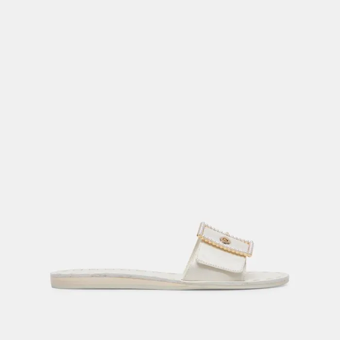 Sandals Women Dolce Vita Dasa Pearl Sandals Vanilla Silk
