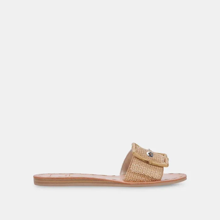 Sandals Women Dolce Vita Dasa Sandals Warm Natural Raffia