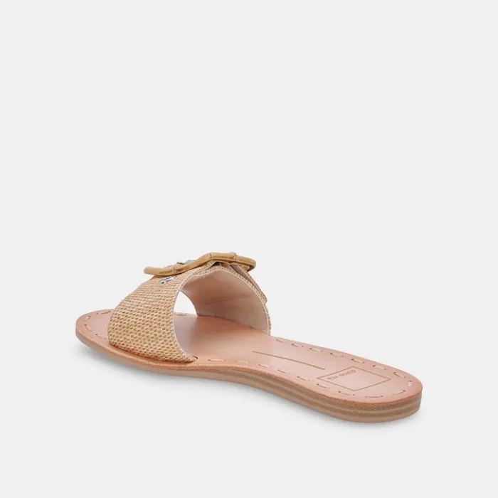 Sandals Women Dolce Vita Dasa Sandals Warm Natural Raffia