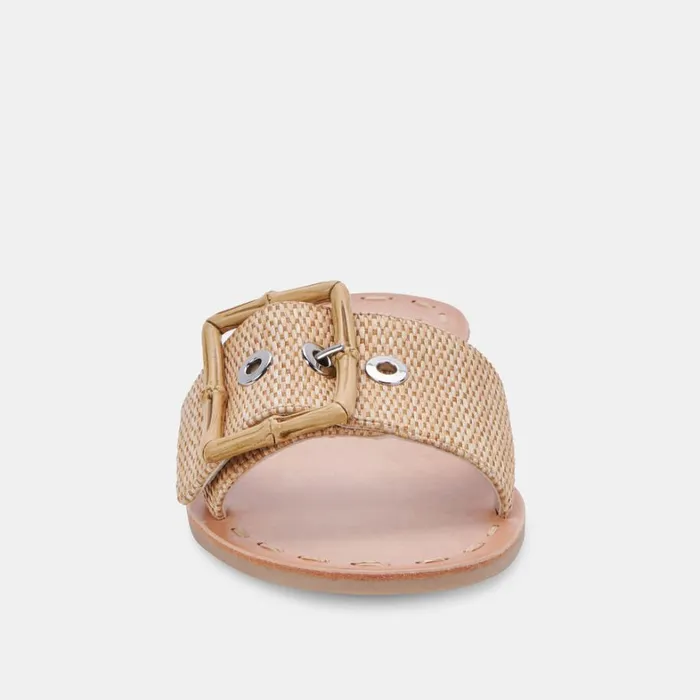 Sandals Women Dolce Vita Dasa Sandals Warm Natural Raffia