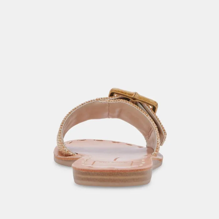 Sandals Women Dolce Vita Dasa Sandals Warm Natural Raffia