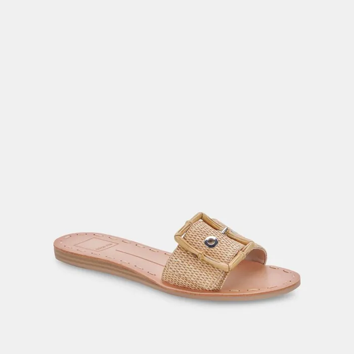 Sandals Women Dolce Vita Dasa Sandals Warm Natural Raffia