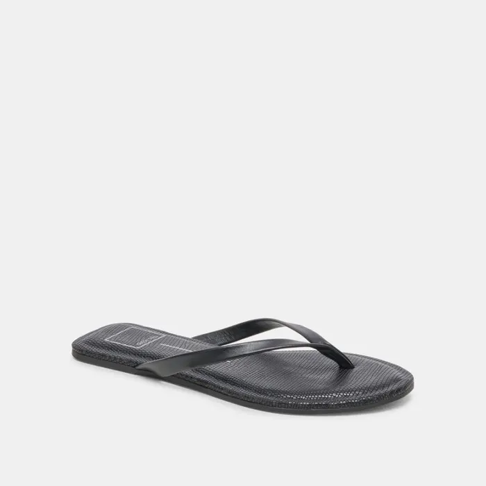 Sandals Women Dolce Vita Layney Sandals Black Leather