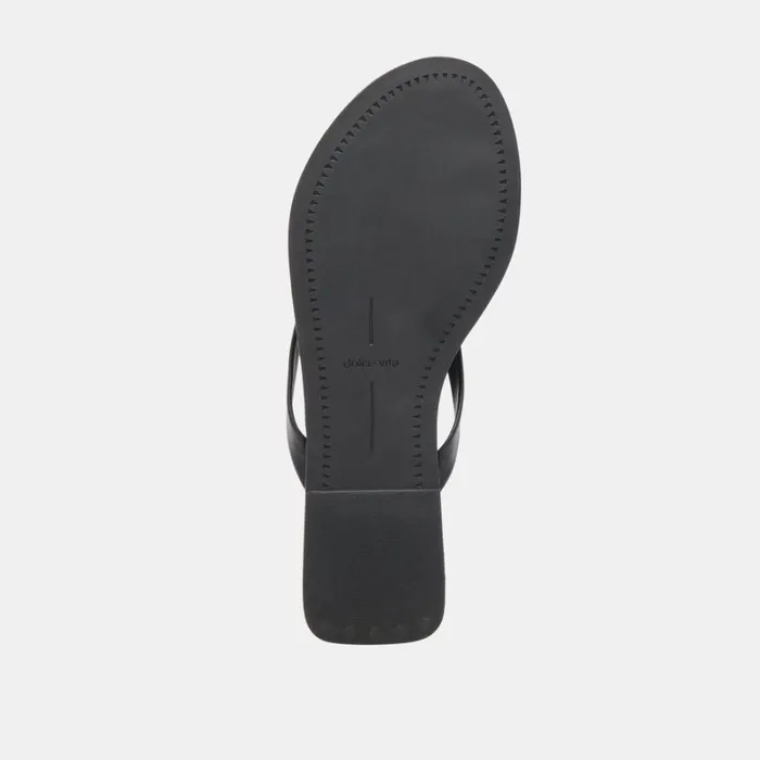 Sandals Women Dolce Vita Layney Sandals Black Leather