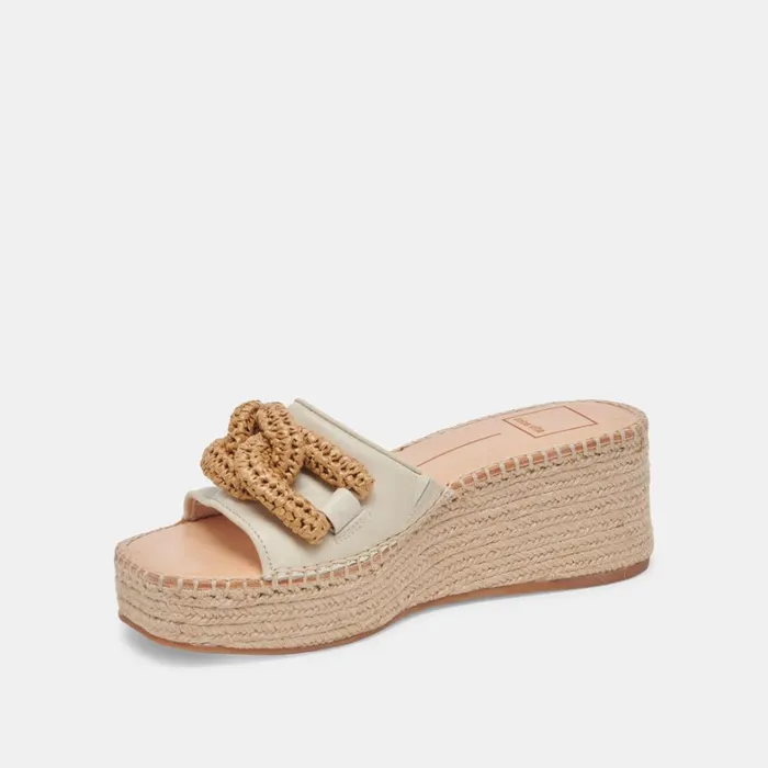 Sandals Women Dolce Vita Narnia Sandals Ivory Leather