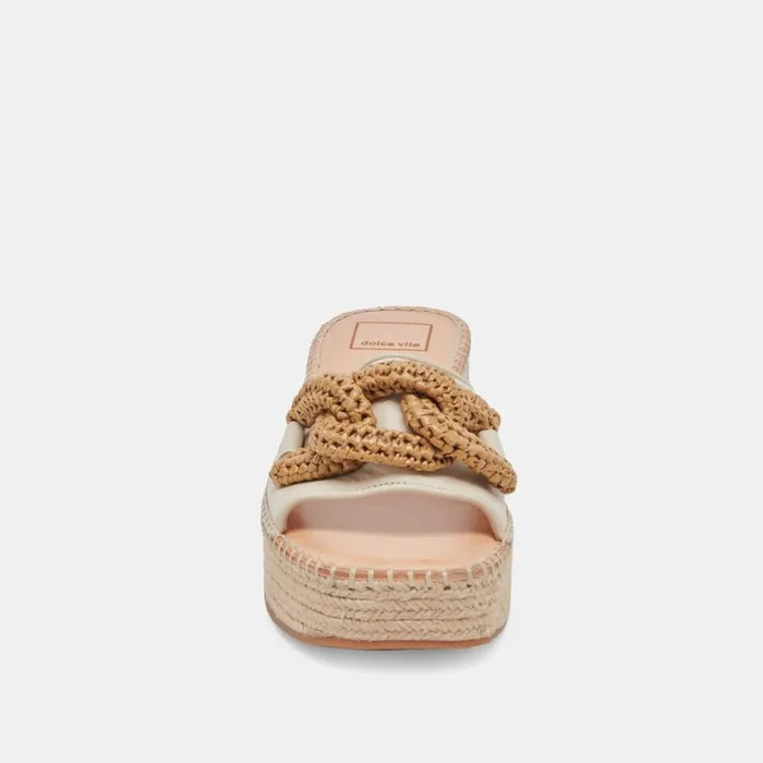 Sandals Women Dolce Vita Narnia Sandals Ivory Leather