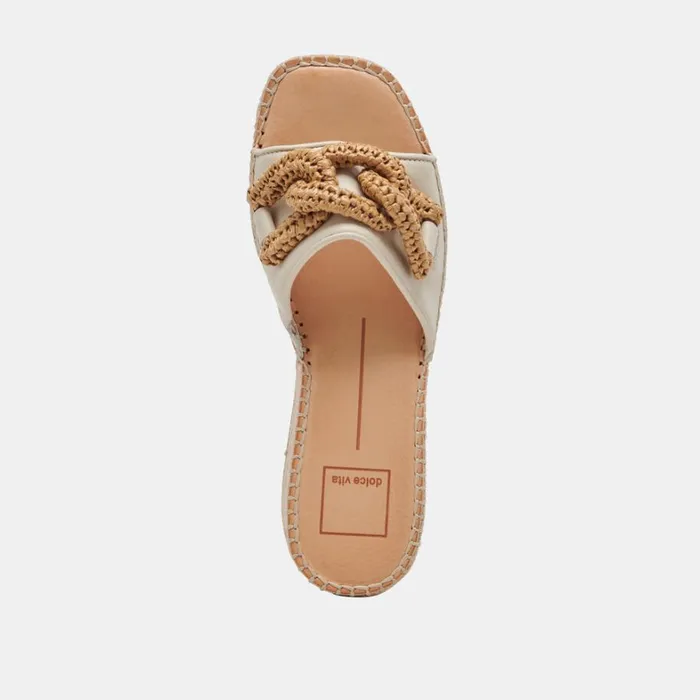 Sandals Women Dolce Vita Narnia Sandals Ivory Leather