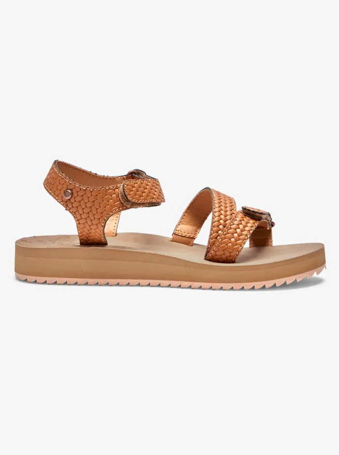 Sandals Women Roxy Anela Sandals Browntan