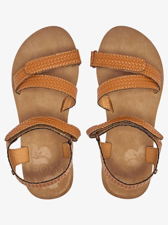 Sandals Women Roxy Anela Sandals Browntan